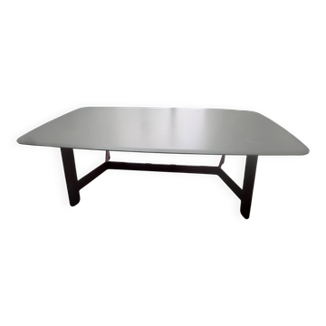 Table design Alex by Charles Ellade with or without its 6 chairs.