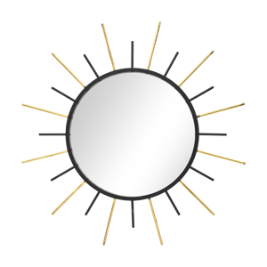 Miroir soleil métal