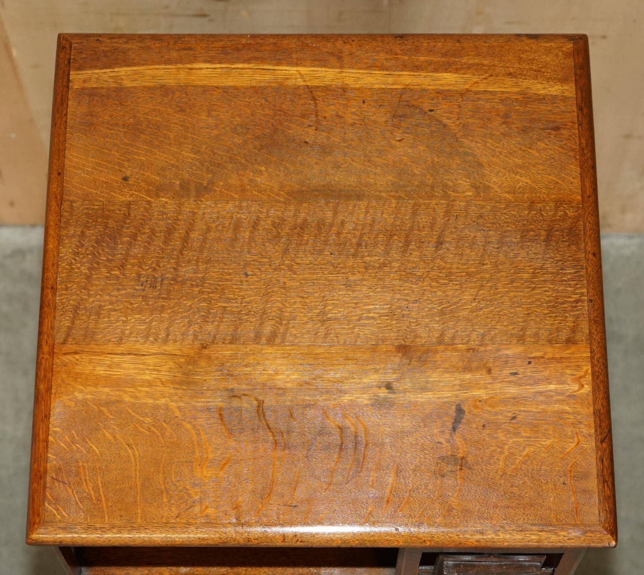 Antique Art Nouveau Victorian hand-carved revolving library.