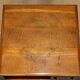 Antique Art Nouveau Victorian hand-carved revolving library.