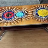 Ceramic coffee table vintage 60s/70s