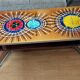 Table basse en céramique vintage années 60/70