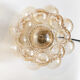 Amber Glass Bubble Applique by Helena Tynell, 1960s