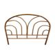 Headboard in rattan and bamboo beige color -Excellent condition
