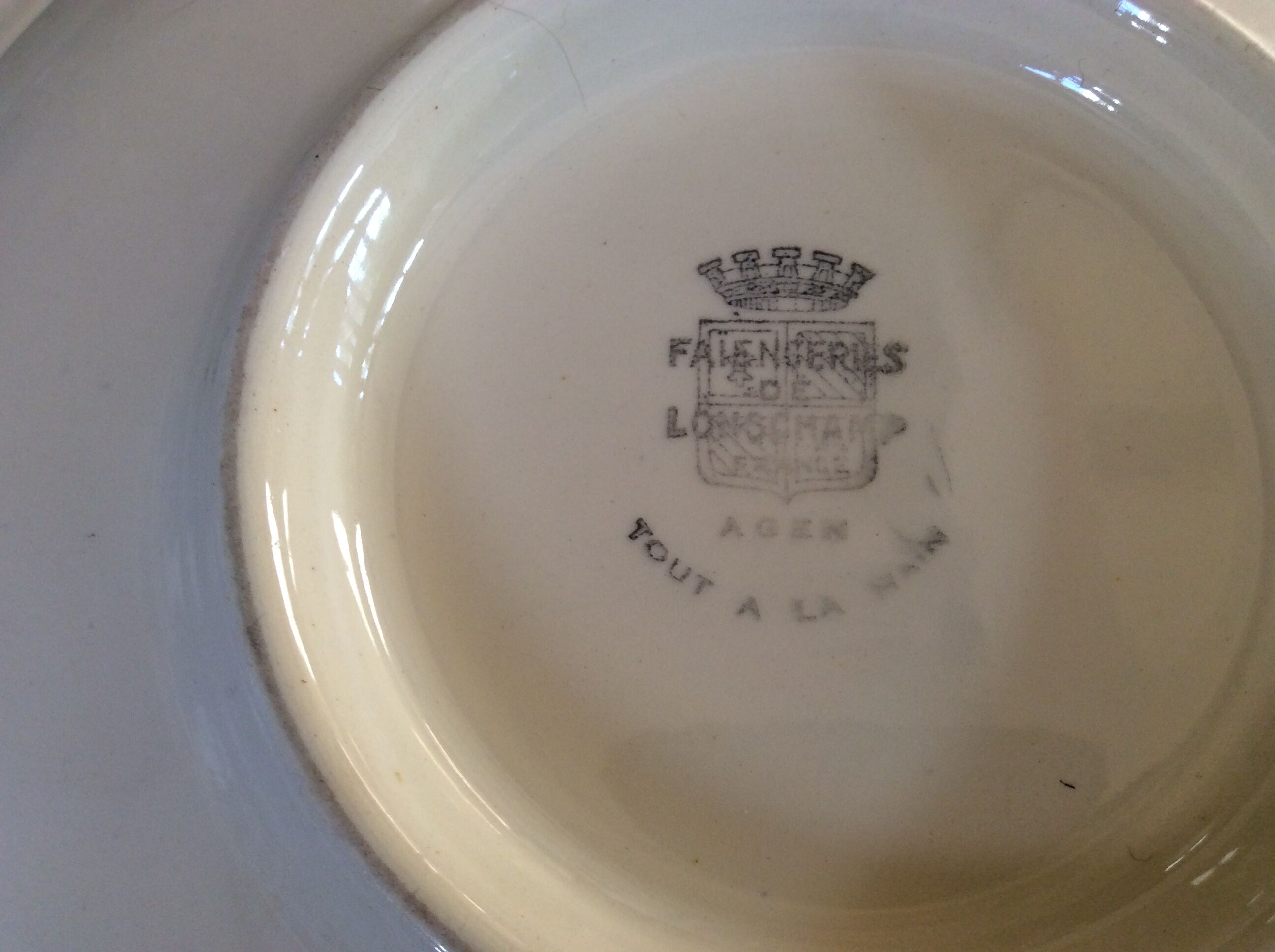 Vintage hollow dish