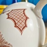 Vintage ceramic pitcher alfred meakin england fair winds new york state seal