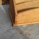 Wooden letter sorter mail box