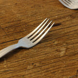 Art Deco cuttlery in silver metal