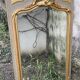 Miroir ancien - 98 x 160 - bois et stuc doré