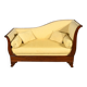 Mahogany Backrest Daybed, Restoration Period – Part 1 of the 19th Century