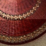 Wicker pendant lamp