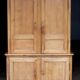 Vaisselier en merisier blond du début 19eme. Armoire ancienne.