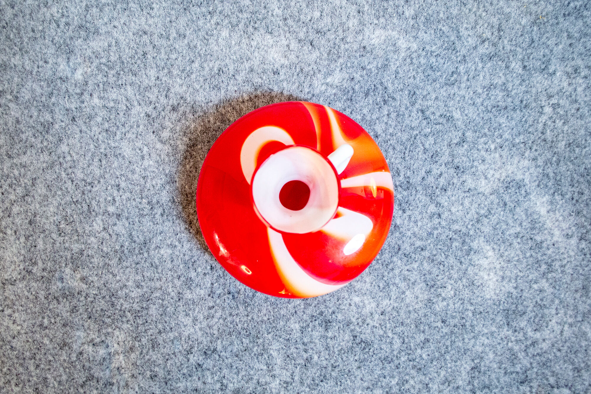 Italian Murano glass vase by Carlo Moretti 1960s