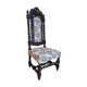 Chaise de nourrice style Louis XIII