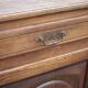 Sideboard or buffet in the Dudouyt style, made of solid oak wood.