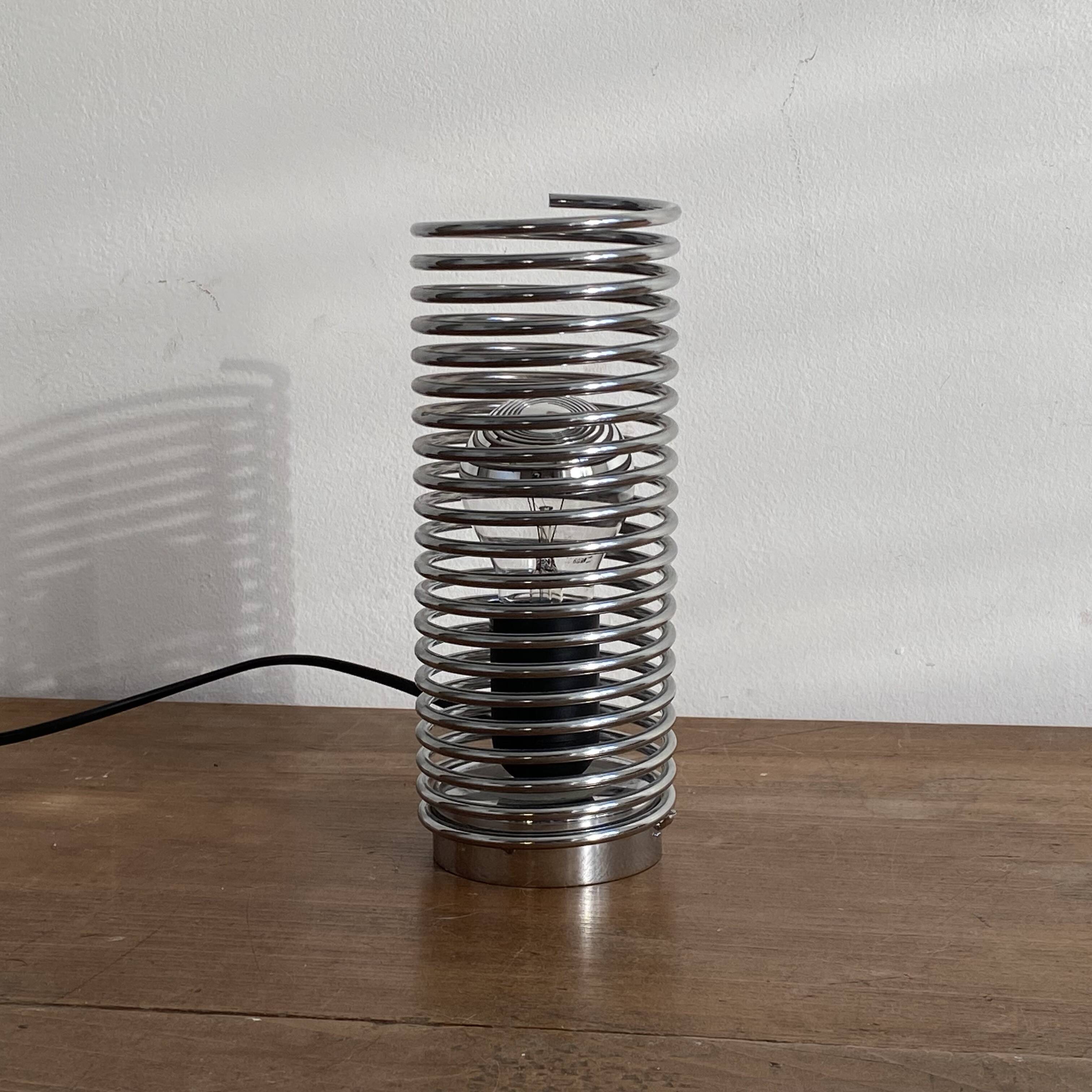 Spring lamp by massive. 1970. space age.