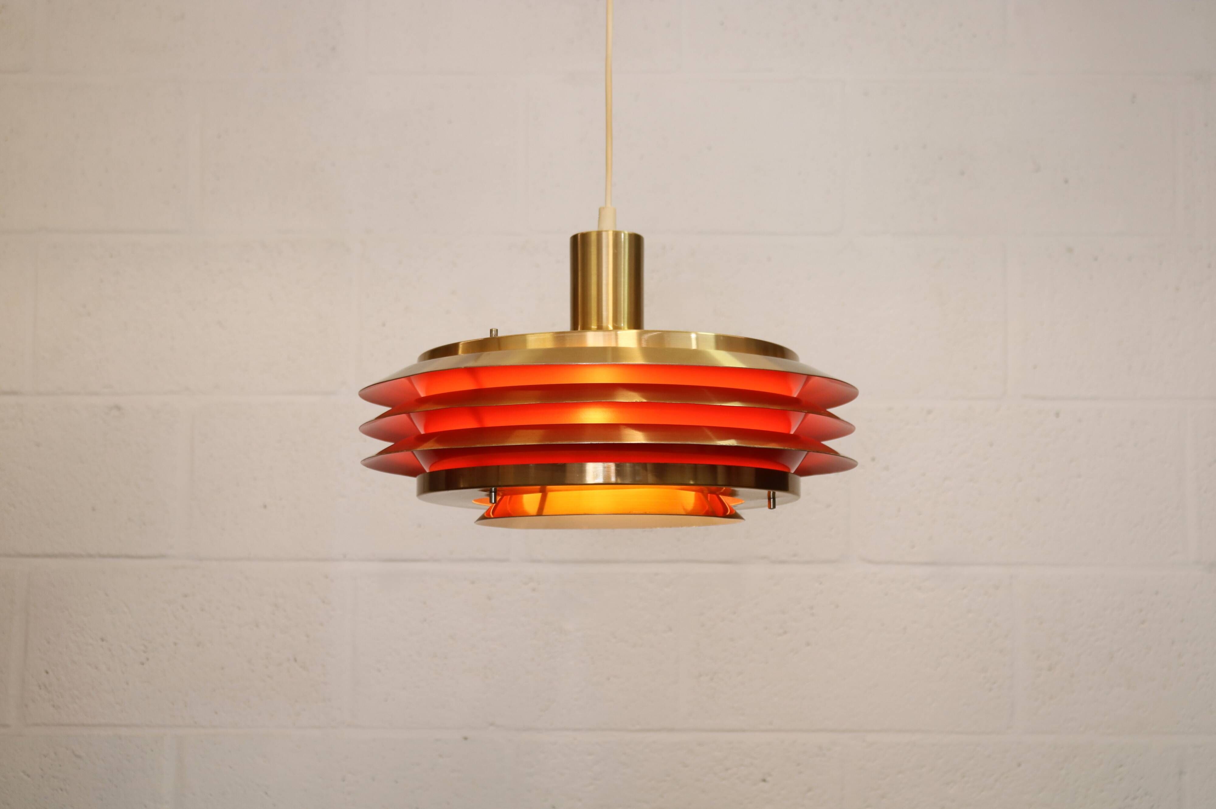 Very rare old Danish design lamp by Teknika model 400  - 60's