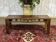 Chinese coffee table in teak and elm from the 1980s.