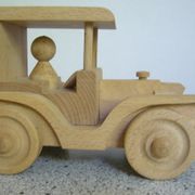 Citroën C3 style wooden car