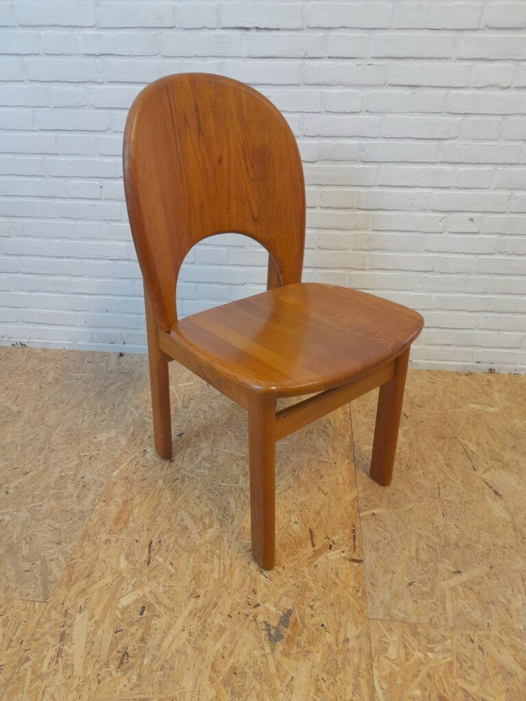 Spoon back dining chairs Glostrup, set of 4