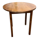 Vintage wooden round table