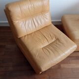 Pair of 1970 leather heaters