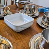 Set of 5 vintage bowls from Eva Air in porcelain from Noritake Japan