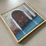 Oil on canvas signed Dimitri