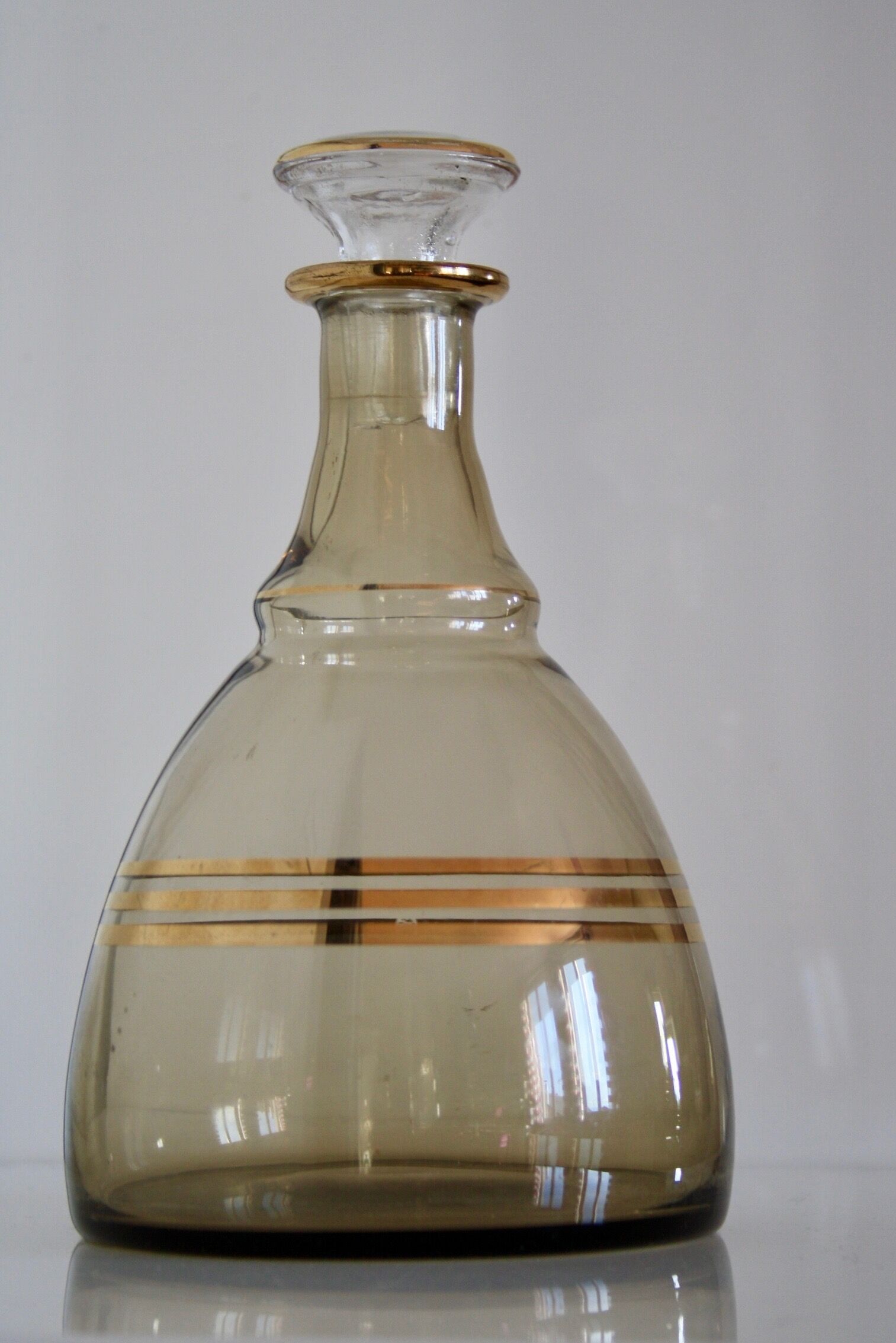 Decanters old set of 3