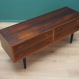 Rosewood chest of drawers, Danish design, 1960s, manufacturer: Hundevad & Co