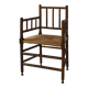 Chaise à bobines vintage