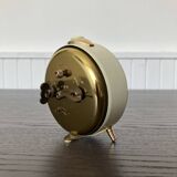 Cream and gold Jaz Crescendo alarm clock