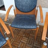 Set of four armchairs