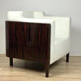 Art Deco "New York" armchair – Macassar ebony veneer