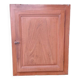 Cupboard door frame 121x97cm old wood paneled molded
