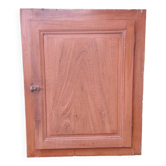 Cupboard door frame 121x97cm old wood paneled molded