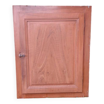 Cupboard door frame 121x97cm old wood paneled molded