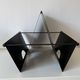 Share magazine rack 80s design Memphis Starck vinyl rack DJ Cassina Flos