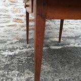Farm table with drawer