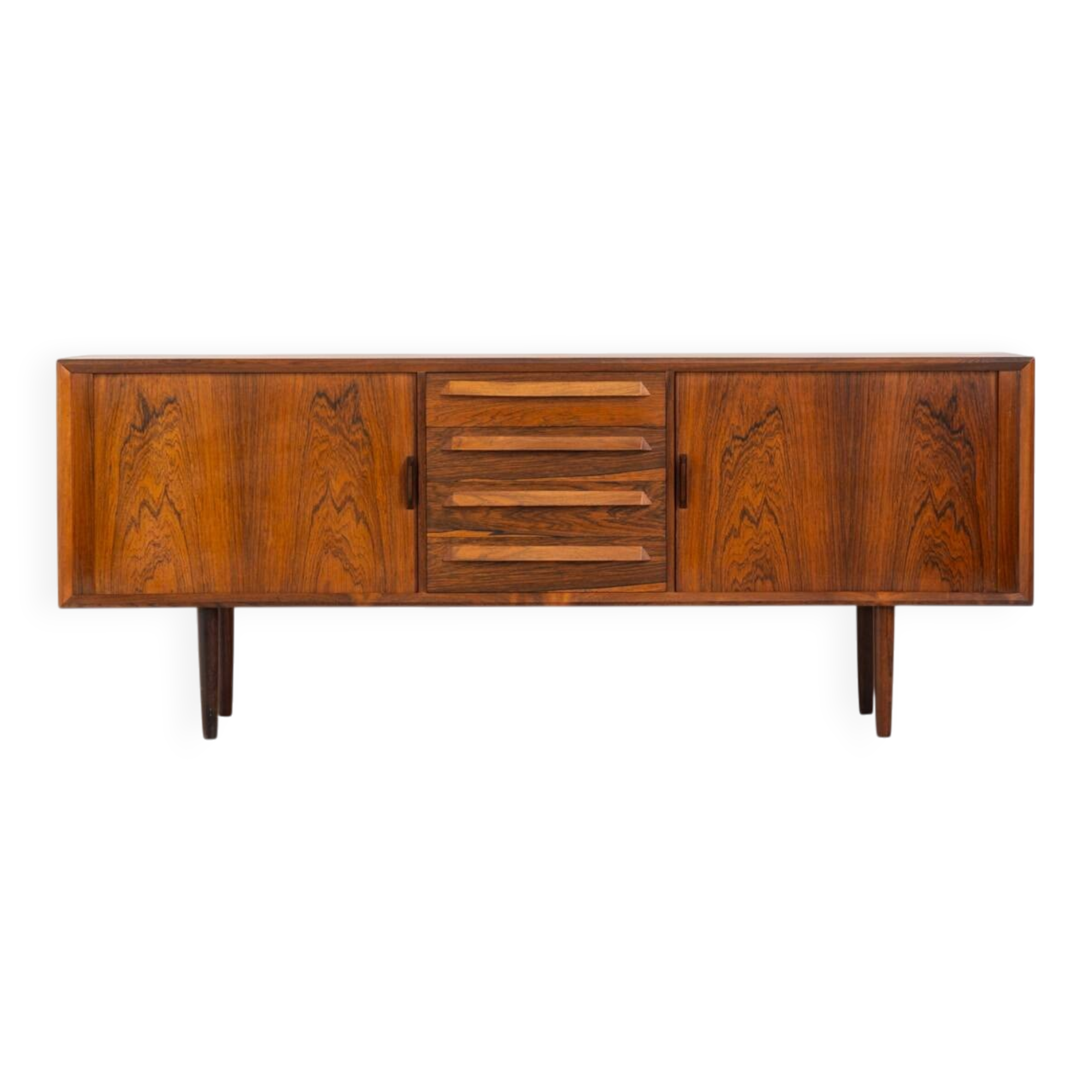 Rare sideboard in rosewood by Svend Aage Larsen for Faarup