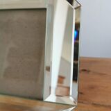 Old beveled mirror frame