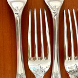 Christofle Marly, new condition, 48-piece cutlery set