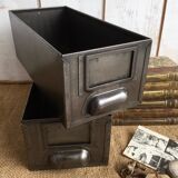 Pair of industrial drawers