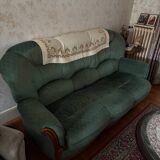 Convertible sofa with an armchair
