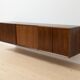 Poul Cadovius Floating Wall Mounted Rosewood Sideboard By CADO, 1960s.