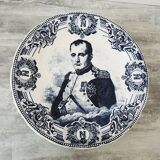 Ancien plat en faïence Napoléon Boch Frères Keramis