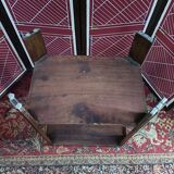 Old small art-deco pedestal table
