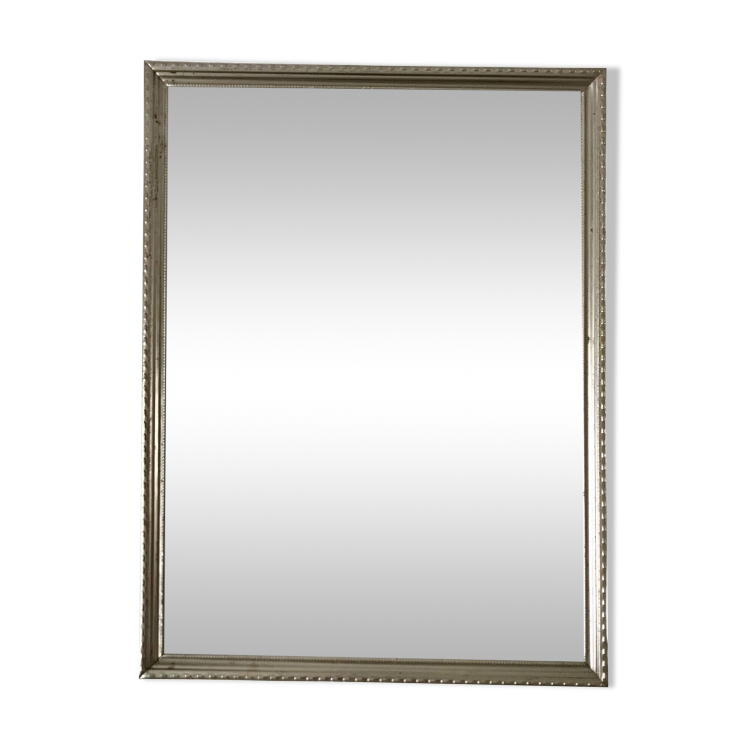 chrome steel mirror from the 40s and 50s