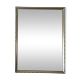 miroir en acier chromé années 40-50