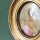 Portrait miniature, First Empire style, signed H. Roux.